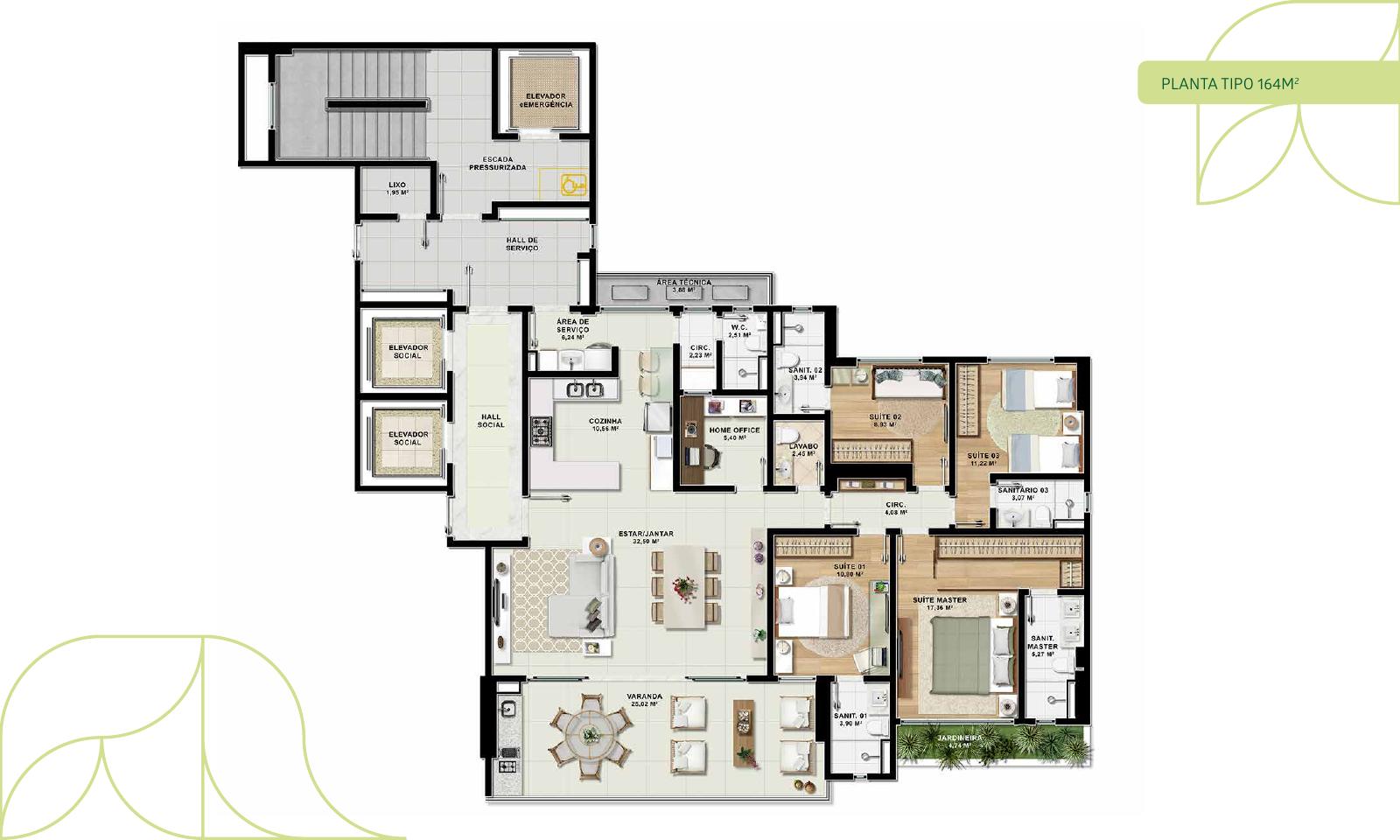 Image 26 from the Olhar Caminho das Árvores development brochure