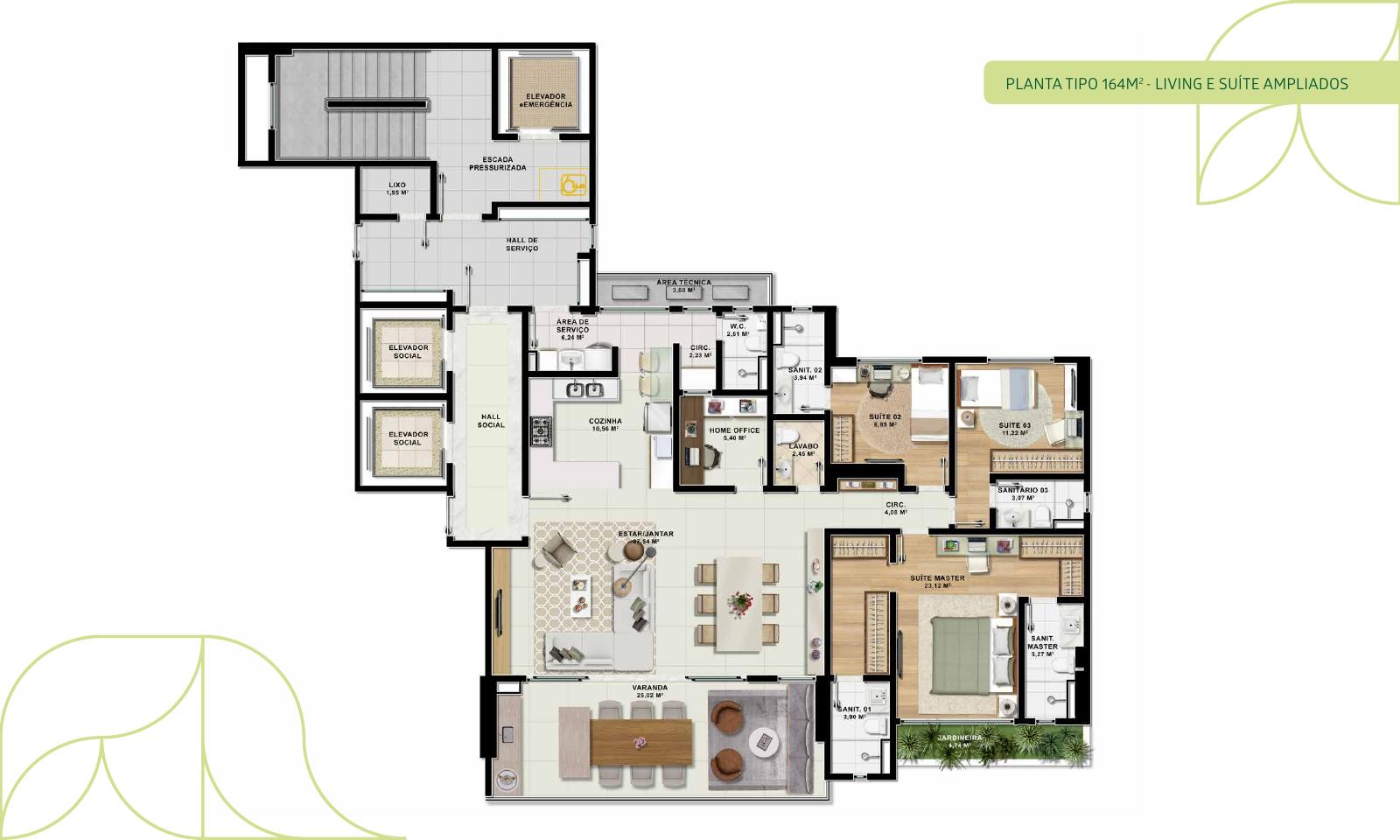 Image 27 from the Olhar Caminho das Árvores development brochure